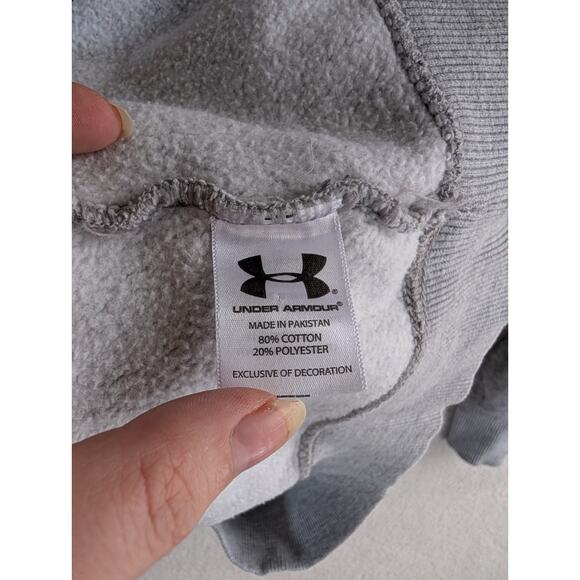 Central Michigan Chippewas Pullover Sweatshirt Mens Medium Loose Under Armour - Picture 16 of 16